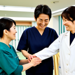 요양병원에서 치료 가능한 신경계 질환 - Stroke Rehabilitation**

"A senior Japanese woman, fully clothed in comfortable, modest clothing, pa...