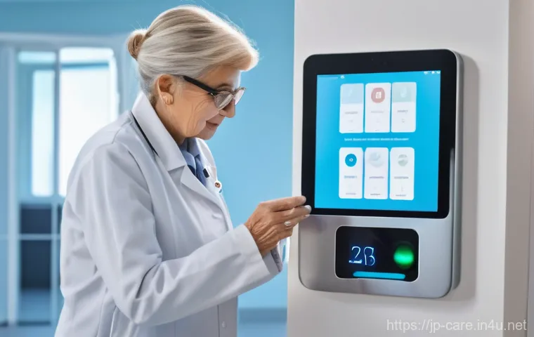요양병원에서의 약물 치료 사례 - **Prompt 1: Modern Medication Management and Personalization**
    "A bright, comforting, and well-o...